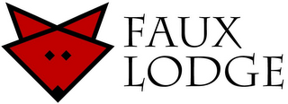FAUX LODGE logo