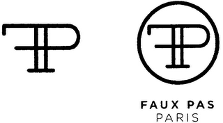 FAUX PAS PARIS logo