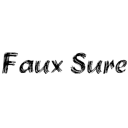 FAUX SURE logo