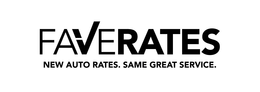 FAVERATES NEW AUTO RATES.SAME GREAT SERVICE. logo