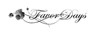 FAVOR DAYS logo