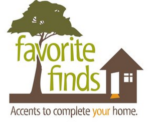 FAVORITE FINDS ACCENTS TO COMPLETE YOUR HOME. logo
