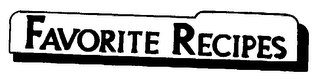 FAVORITE RECIPES logo