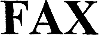 FAX logo