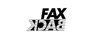 FAX BACK logo