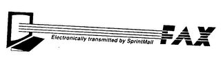 FAX ELECTRONICALLY TRANSMITTED BY SPRINTMAIL logo