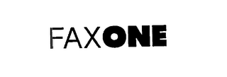 FAX ONE logo