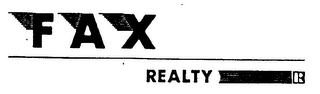 FAX REALTY logo