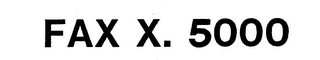 FAX X. 5000 logo