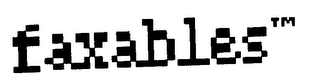 FAXABLES logo