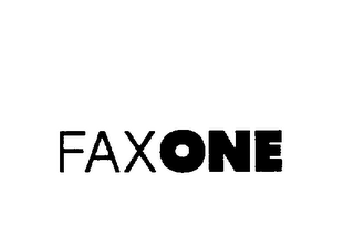 FAXONE logo
