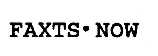 FAXTS-NOW logo