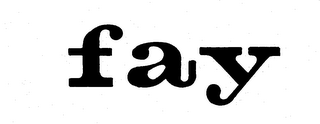 FAY logo
