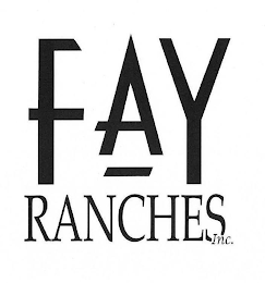 FAY RANCHES INC. logo