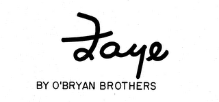 FAYE BY O'BRYAN BROTHERS logo