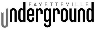 FAYETTEVILLE UNDERGROUND logo