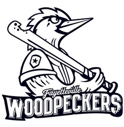 FAYETTEVILLE WOODPECKERS logo