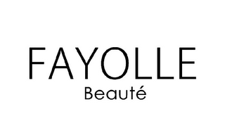 FAYOLLE BEAUTÉ logo