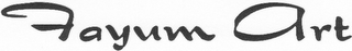 FAYUM ART logo