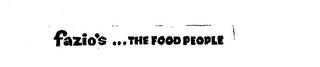 FAZIO'S ... THE FOOD PEOPLE logo
