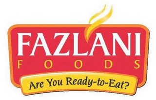 FAZLANI FOODS ARE YOU READY-TO-EAT? logo