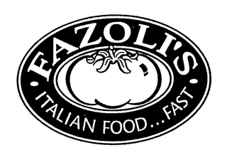 FAZOLI'S ITALIAN FOOD...FAST logo