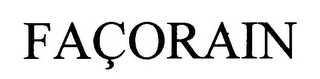 FAÇORAIN logo