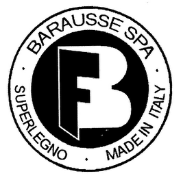 FB · BARAUSSE SPA · SUPERLEGNO · MADE IN ITALY logo