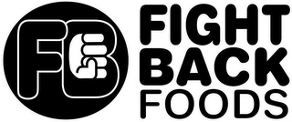 FB FIGHT BACK FOODS logo
