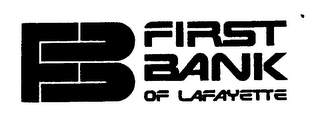 FB FIRST BANK OF LAFAYETTE logo