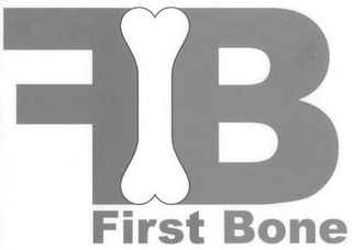 FB FIRST BONE logo