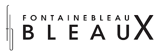 FB FONTAINEBLEAU BLEAU X logo