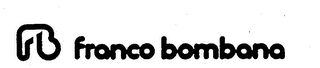 FB FRANCO BOMBANA logo