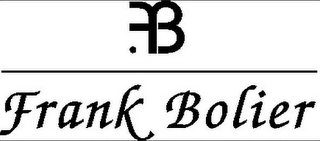 FB FRANK BOLIER logo