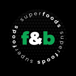 F&B SUPERFOODS SUPERFOODS SUPERFOODS logo