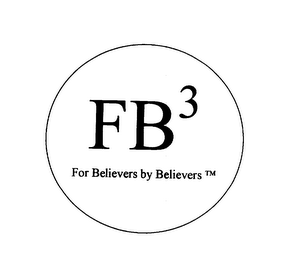 FB3 FOR BELIEVERS BY BELIEVERS logo