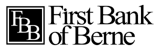 FBB FIRST BANK OF BERNE logo