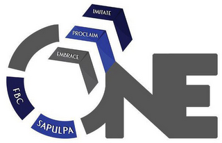 FBC SAPULPA EMBRACE PROCLAIM IMITATE ONE logo
