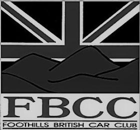 FBCC FOOTHILLS BRITISH CAR CLUB logo