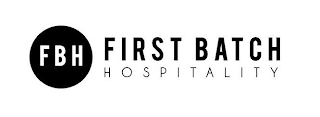 FBH FIRST BATCH HOSPITALITY logo
