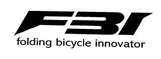 FBI FOLDING BICYCLE INNOVATOR logo