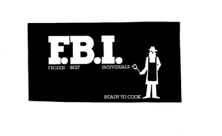 F.B.I. FROZEN BEEF INDIVIDUALS READY TO COOK logo