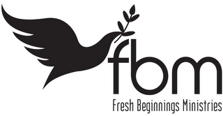 FBM FRESH BEGINNINGS MINISTRIES logo
