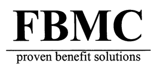 FBMC PROVEN BENEFIT SOLUTIONS logo