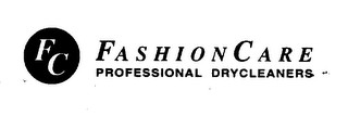 FC FASHION CARE PROFESSIONAL DRYCLEANERS logo