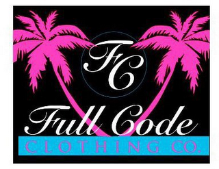 FC FULL CODE CLOTHING CO. logo