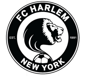 FC HARLEM EST. 1991 NEW YORK logo