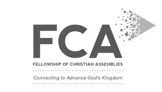 FCA FELLOWSHIP OF CHRISTIAN ASSEMBLIES,CONNECTING TO ADVANCE GOD'S KINGDOM logo