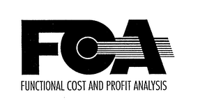 FCA FUNCTIONAL COST AND PROFIT ANALYSIS logo