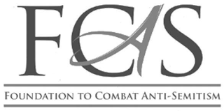 FCAS FOUNDATION TO COMBAT ANTI-SEMITISM logo